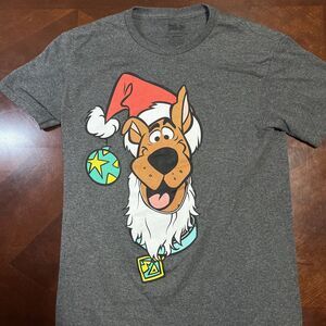 Scooby Doo License Men's Christmas Graphic T-Shirt, Size Small